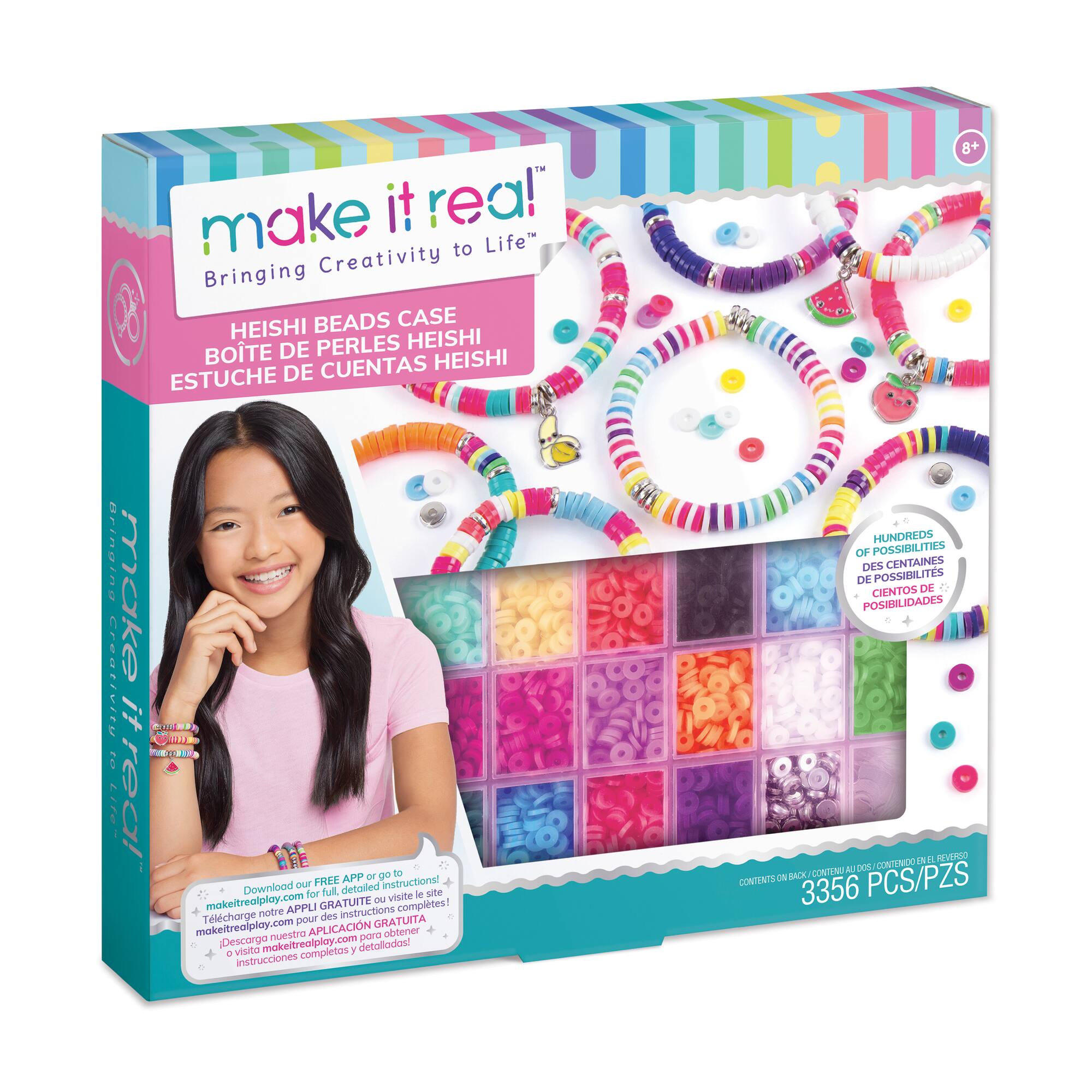 6 Pack: Make It Real™ Heishi Bead Case